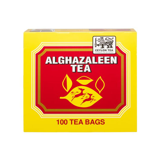 ALGHAZALEEN TEA BAG (YELLOW LABEL) 100×2 g شاي اكياس علامة صفراء